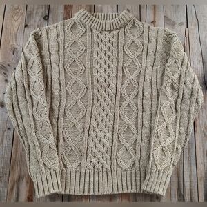 vintage 90's THANE cable knit sweater  women's size Large